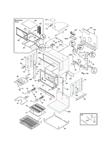 Lower Oven parts for Kenmore Wall Oven 790.47842403 (79047842403, 790 47842403) from AppliancePartsPros.com