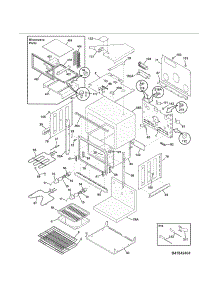 Lower Oven parts for Kenmore Wall Oven 790.47842408 (79047842408, 790 47842408) from AppliancePartsPros.com