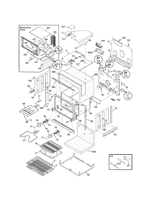 Lower Oven parts for Kenmore Wall Oven 790.47852401 (79047852401, 790 47852401) from AppliancePartsPros.com