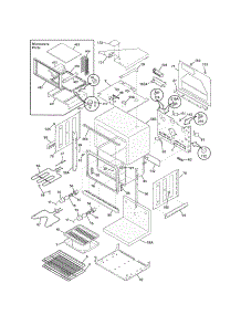 Lower Oven parts for Kenmore Wall Oven 790.47852409 (79047852409, 790 47852409) from AppliancePartsPros.com