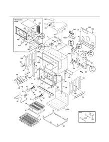 Lower Oven parts for Kenmore Wall Oven 790.47853401 (79047853401, 790 47853401) from AppliancePartsPros.com