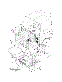 Upper Oven parts for Kenmore Wall Oven 790.47854407 (79047854407, 790 47854407) from AppliancePartsPros.com