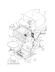 Microwave parts for Kenmore Wall Oven 790.47854408 (79047854408, 790 47854408) from AppliancePartsPros.com