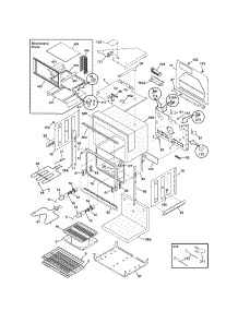 Lower Oven parts for Kenmore Wall Oven 790.47859403 (79047859403, 790 47859403) from AppliancePartsPros.com