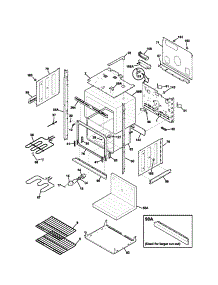Lower Oven parts for Kenmore Wall Oven 790.47874400 (79047874400, 790 47874400) from AppliancePartsPros.com