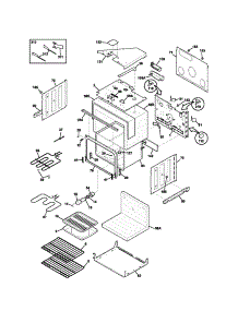 Upper Oven parts for Kenmore Wall Oven 790.47874400 (79047874400, 790 47874400) from AppliancePartsPros.com