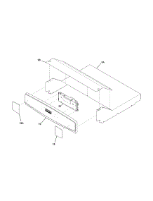 Control Panel parts for Kenmore Wall Oven 790.47889603 (79047889603, 790 47889603) from AppliancePartsPros.com