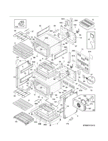 Body parts for Kenmore Range 790.97413410 (79097413410, 790 97413410) from AppliancePartsPros.com
