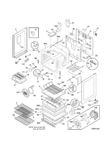 Body parts for Kenmore Range 790.97423901 (79097423901, 790 97423901) from AppliancePartsPros.com