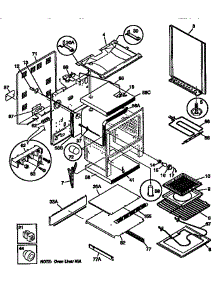 Body parts for Kenmore Range 790.97471790 (79097471790, 790 97471790) from AppliancePartsPros.com