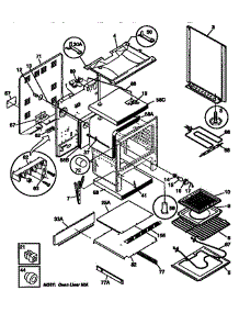 Body parts for Kenmore Range 790.97471790 (79097471790, 790 97471790) from AppliancePartsPros.com