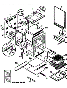 Body parts for Kenmore Range 790.97478790 (79097478790, 790 97478790) from AppliancePartsPros.com