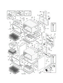 Body parts for Kenmore Range 790.97512100 (79097512100, 790 97512100) from AppliancePartsPros.com