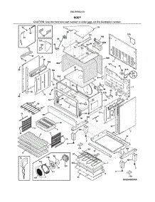 Body parts for Kenmore Range 790.97993410 (79097993410, 790 97993410) from AppliancePartsPros.com