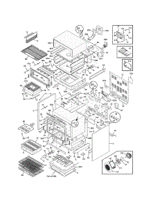 Body parts for Kenmore Range 790.98029802 (79098029802, 790 98029802) from AppliancePartsPros.com