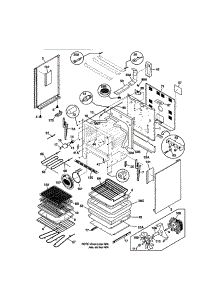 Body parts for Kenmore Range 790.99013100 (79099013100, 790 99013100) from AppliancePartsPros.com