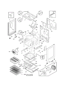 Body parts for Kenmore Range 790.78863800 (79078863800, 790 78863800) from AppliancePartsPros.com