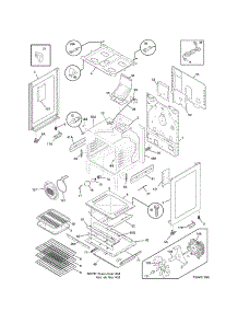 Body parts for Kenmore Range 790.78863802 (79078863802, 790 78863802) from AppliancePartsPros.com