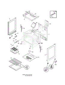 Body parts for Kenmore Range 790.71154700 (79071154700, 790 71154700) from AppliancePartsPros.com