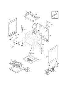 Body parts for Kenmore Range 790.71162700 (79071162700, 790 71162700) from AppliancePartsPros.com