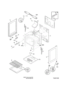 Body parts for Kenmore Range 790.71313705 (79071313705, 790 71313705) from AppliancePartsPros.com