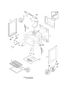 Body parts for Kenmore Range 790.71313706 (79071313706, 790 71313706) from AppliancePartsPros.com