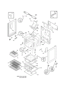 Body parts for Kenmore Range 790.71352703 (79071352703, 790 71352703) from AppliancePartsPros.com