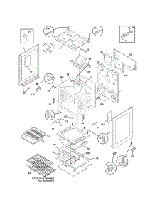 Body parts for Kenmore Range 790.71382703 (79071382703, 790 71382703) from AppliancePartsPros.com
