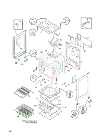 Body parts for Kenmore Range 790.71384700 (79071384700, 790 71384700) from AppliancePartsPros.com