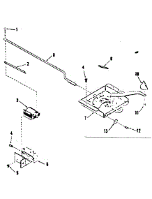 Power Lock Section parts for Kenmore Range 911.6408411 (9116408411, 911 6408411) from AppliancePartsPros.com