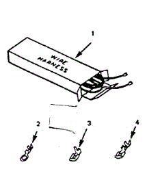 Wire Harnesses And Components parts for Kenmore Range 911.6408414 (9116408414, 911 6408414) from AppliancePartsPros.com