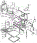 Microwave Oven Module Cabinet Parts