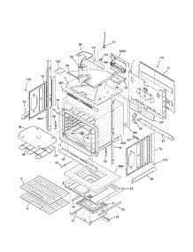 Lower Oven parts for Kenmore Wall Oven 790.49439311 (79049439311, 790 49439311) from AppliancePartsPros.com