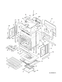 Lower Oven parts for Kenmore Wall Oven 790.49443411 (79049443411, 790 49443411) from AppliancePartsPros.com