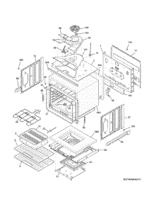 Upper Oven parts for Kenmore Wall Oven 790.49443411 (79049443411, 790 49443411) from AppliancePartsPros.com