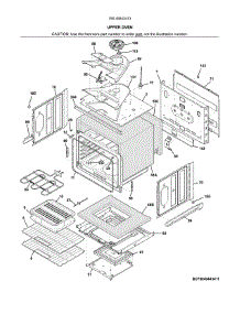 Upper Oven parts for Kenmore Wall Oven 790.49443413 (79049443413, 790 49443413) from AppliancePartsPros.com