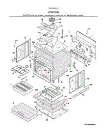 Upper Oven parts for Kenmore Wall Oven 790.49443414 (79049443414, 790 49443414) from AppliancePartsPros.com