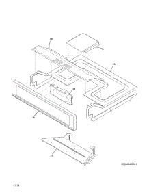 Control Panel parts for Kenmore Wall Oven 790.49512313 (79049512313, 790 49512313) from AppliancePartsPros.com