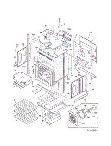 Lower Oven parts for Kenmore Wall Oven 790.49522312 (79049522312, 790 49522312) from AppliancePartsPros.com