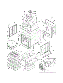 Upper Oven parts for Kenmore Wall Oven 790.49523311 (79049523311, 790 49523311) from AppliancePartsPros.com
