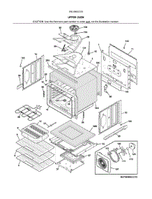 Upper Oven parts for Kenmore Wall Oven 790.49532315 (79049532315, 790 49532315) from AppliancePartsPros.com
