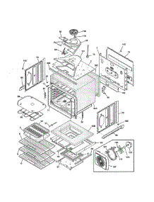 Upper Oven parts for Kenmore Wall Oven 790.49539311 (79049539311, 790 49539311) from AppliancePartsPros.com