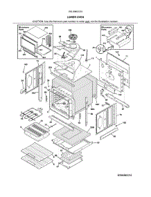 Lower Oven parts for Kenmore Wall Oven 790.49603315 (79049603315, 790 49603315) from AppliancePartsPros.com