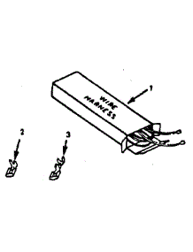 Wire Harnesses parts for Kenmore Range 911.7158810 (9117158810, 911 7158810) from AppliancePartsPros.com