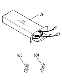 Wire Harness & Components parts for Kenmore Range 911.7179181 (9117179181, 911 7179181) from AppliancePartsPros.com