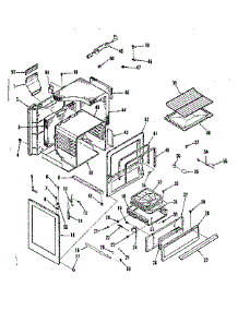 Body Section parts for Kenmore Range 911.7198810 (9117198810, 911 7198810) from AppliancePartsPros.com