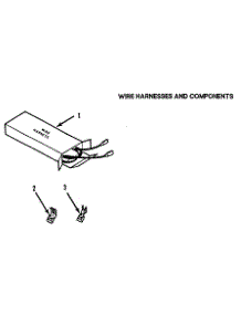 Wire Harnesses And Components parts for Kenmore Range 911.7218812 (9117218812, 911 7218812) from AppliancePartsPros.com