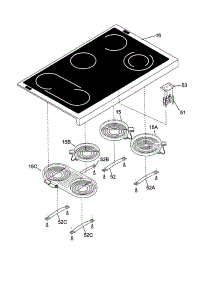 Top parts for Kenmore Range 790.99503990 (79099503990, 790 99503990) from AppliancePartsPros.com