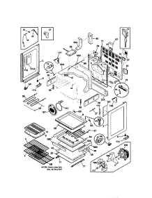 Body parts for Kenmore Range 790.99913804 (79099913804, 790 99913804) from AppliancePartsPros.com