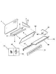 Light And Splasher parts for Kenmore Range 791.783889 (791783889, 791 783889) from AppliancePartsPros.com